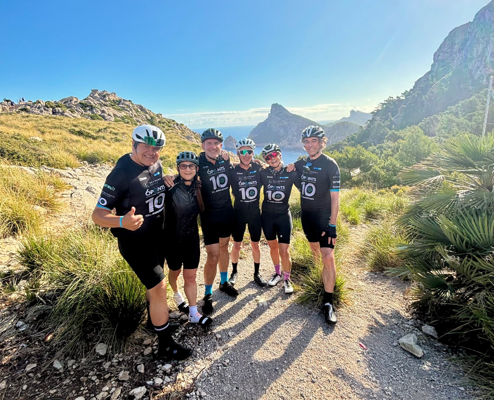 6Points Challenges cycling Formentor Vallee Latte