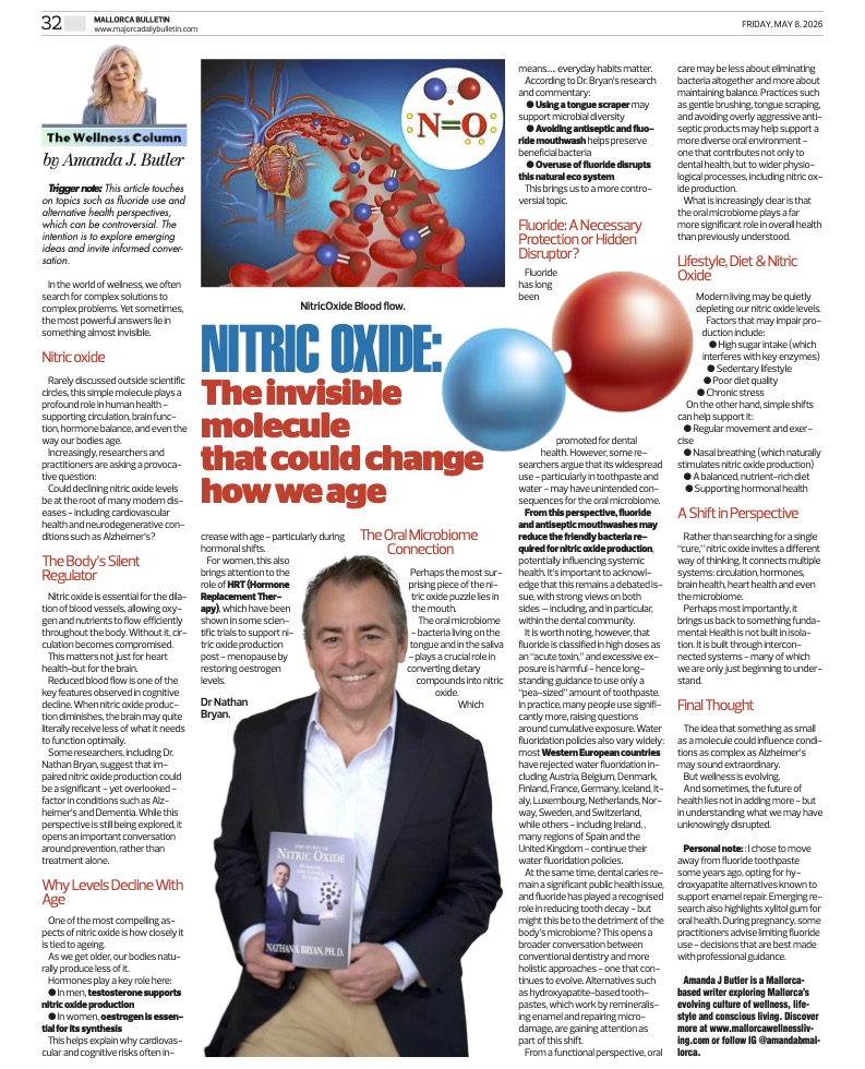 Mallorca Bulletin Nitric Oxide Anti-Aging