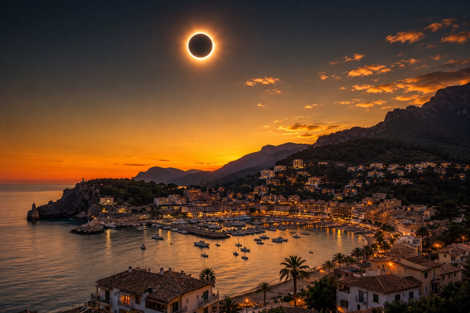 Total Solar Eclipse Mallorca 2026