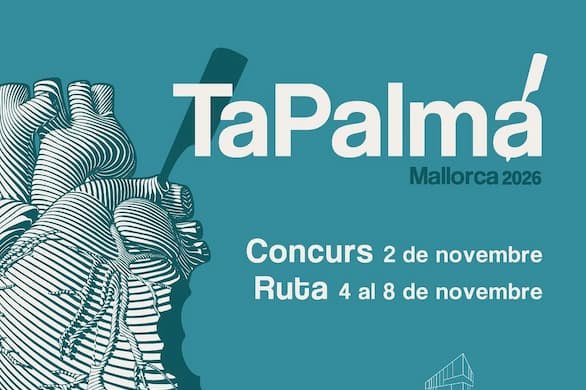 TaPalma 2026 tapas route poster, Palma, 4 to 8 November